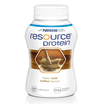 Resource Protein Bottle 200ml  Coffee - Tray of 24