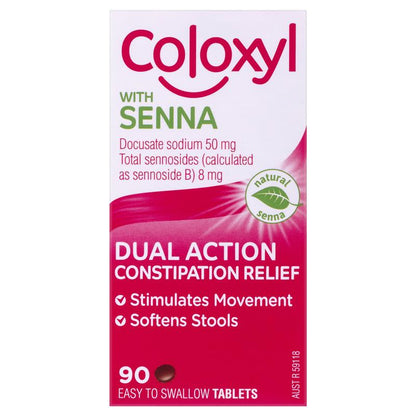 Coloxyl with Senna (90 Tablets) Title Default Title