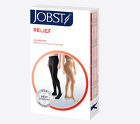 JOBST Relief Chaps - Cl2 (20-30 mmHg) - Waist High - Open Toe - Beige