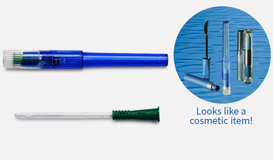 Cure Twist™ – Ready to Use Catheter (Female) Size F8: CH/FR08 (Diameter:2.7mm) (30pkt)