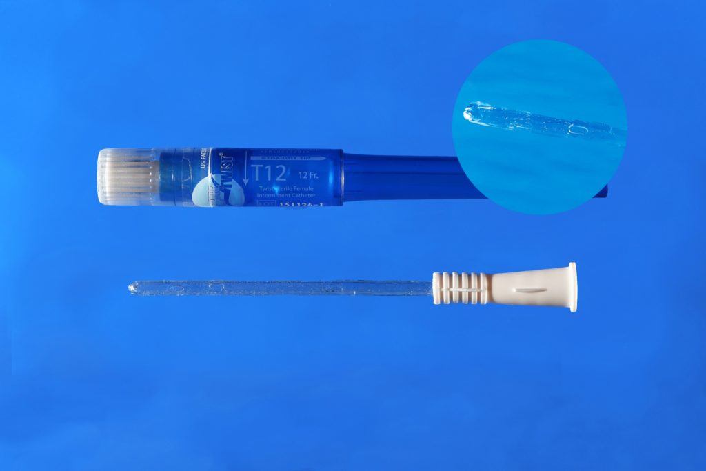Cure Twist™ – Ready to Use Catheter (Female)  F14: CH/FR14 (Diameter:4.7mm) (30pkt)