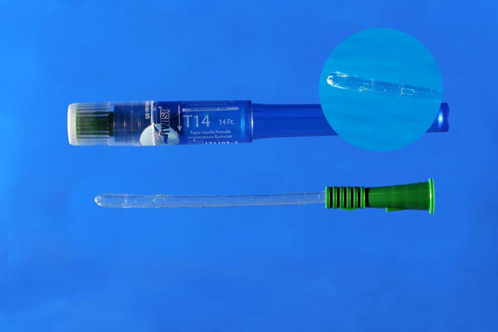 Cure Twist™ – Ready to Use Catheter (Female)  F16: CH/FR16 (Diameter:5.3mm) (30pkt)