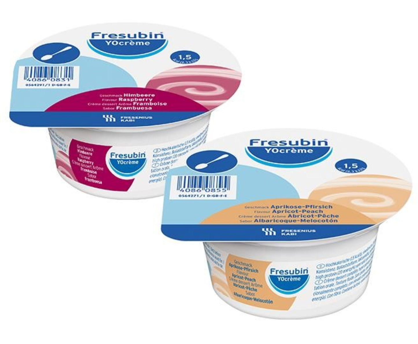 Fresubin YOcrème – High-protein, yoghurt-style nutritional supplement for energy and muscle support.