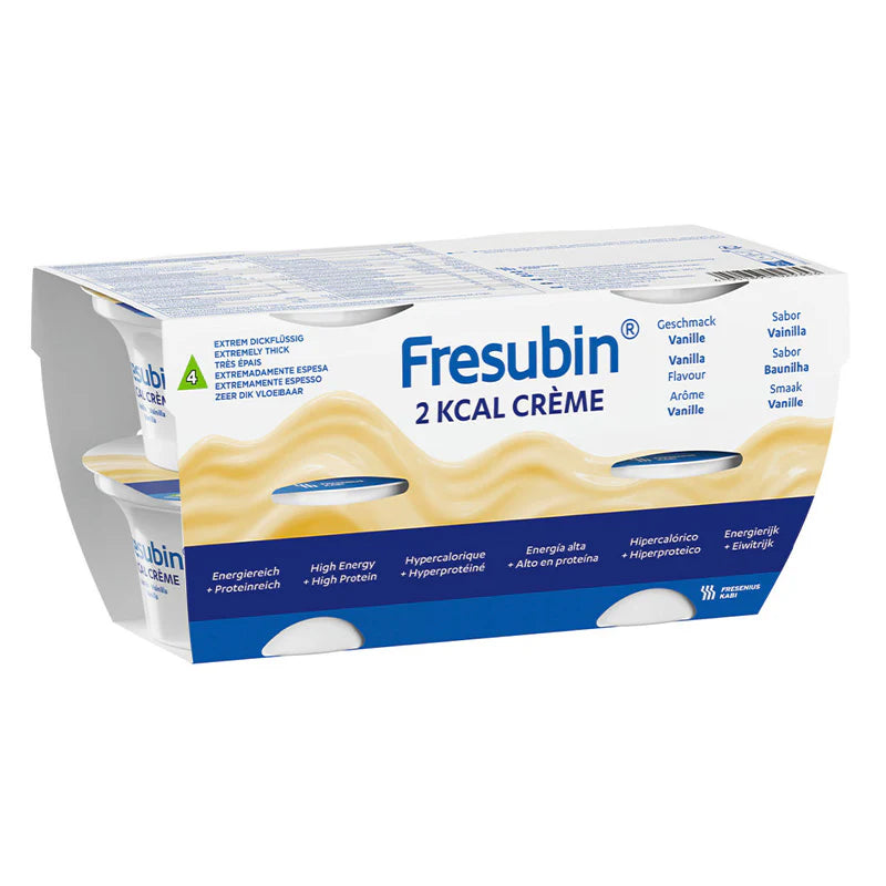 Pack of 6 Fresubin 2 kcal Crème in Vanilla flavour.