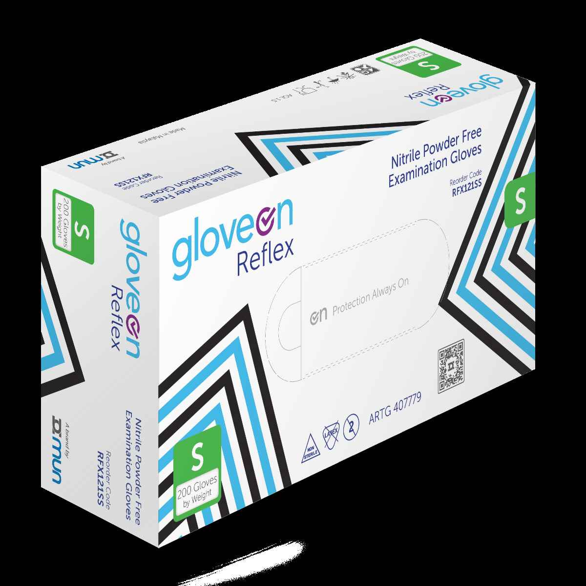 GloveOn Reflex Nitrile Examination Gloves
