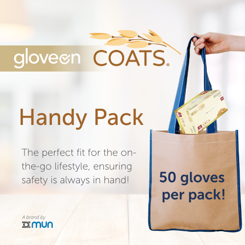 GloveOn COATS Nitrile Handy Pack  Medium - Box/50