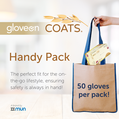 GloveOn COATS Nitrile Handy Pack  Medium - Box/50