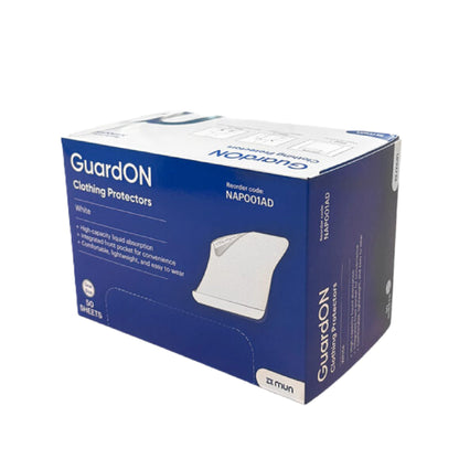 GuardOn Clothing Protector with Pouch and Adhesive Strip