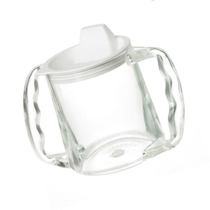 Home Craft Caring Mug with ergonomic handle and contoured lip for easy sipping.