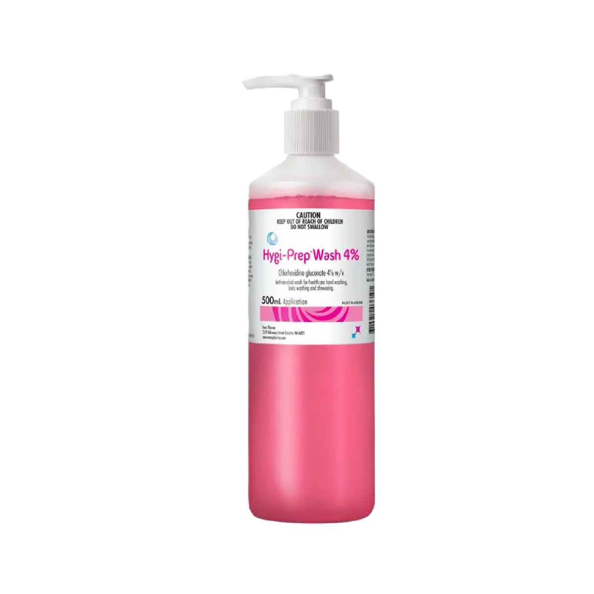 Hygi-Prep Wash 4% Chlorhexidine Gluconate 500mL