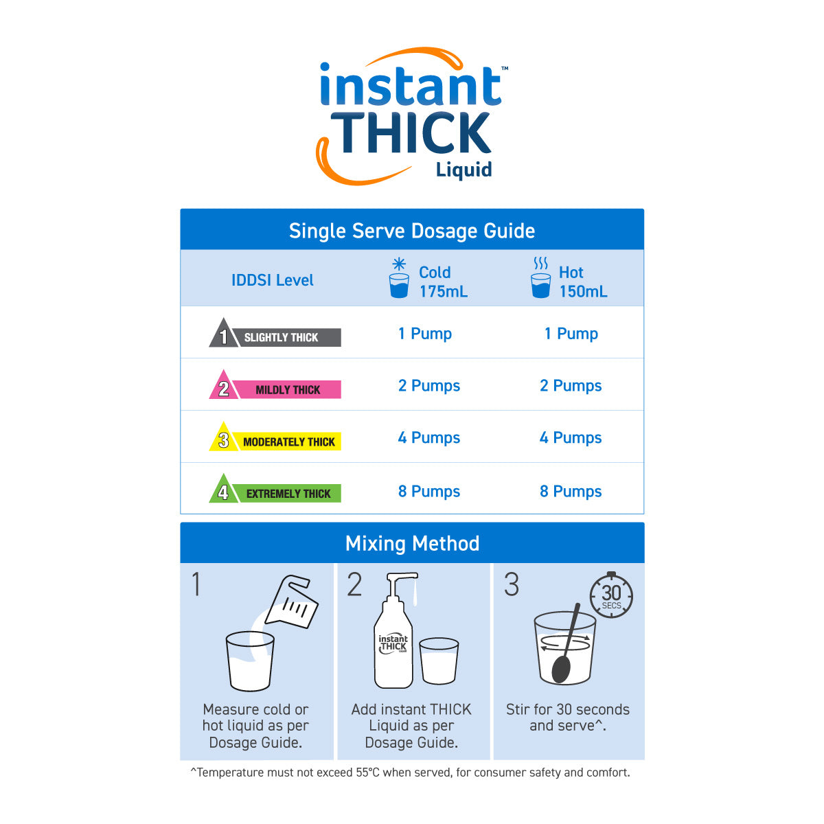 Instant Thick Liquid Thickener  