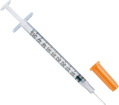 Terumo Insulin Syringe  1 ml: 27G x 1/2"(13mm) - Box/100