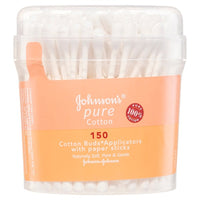 Johnson's Pure Cotton Buds Applicators - Pack/150