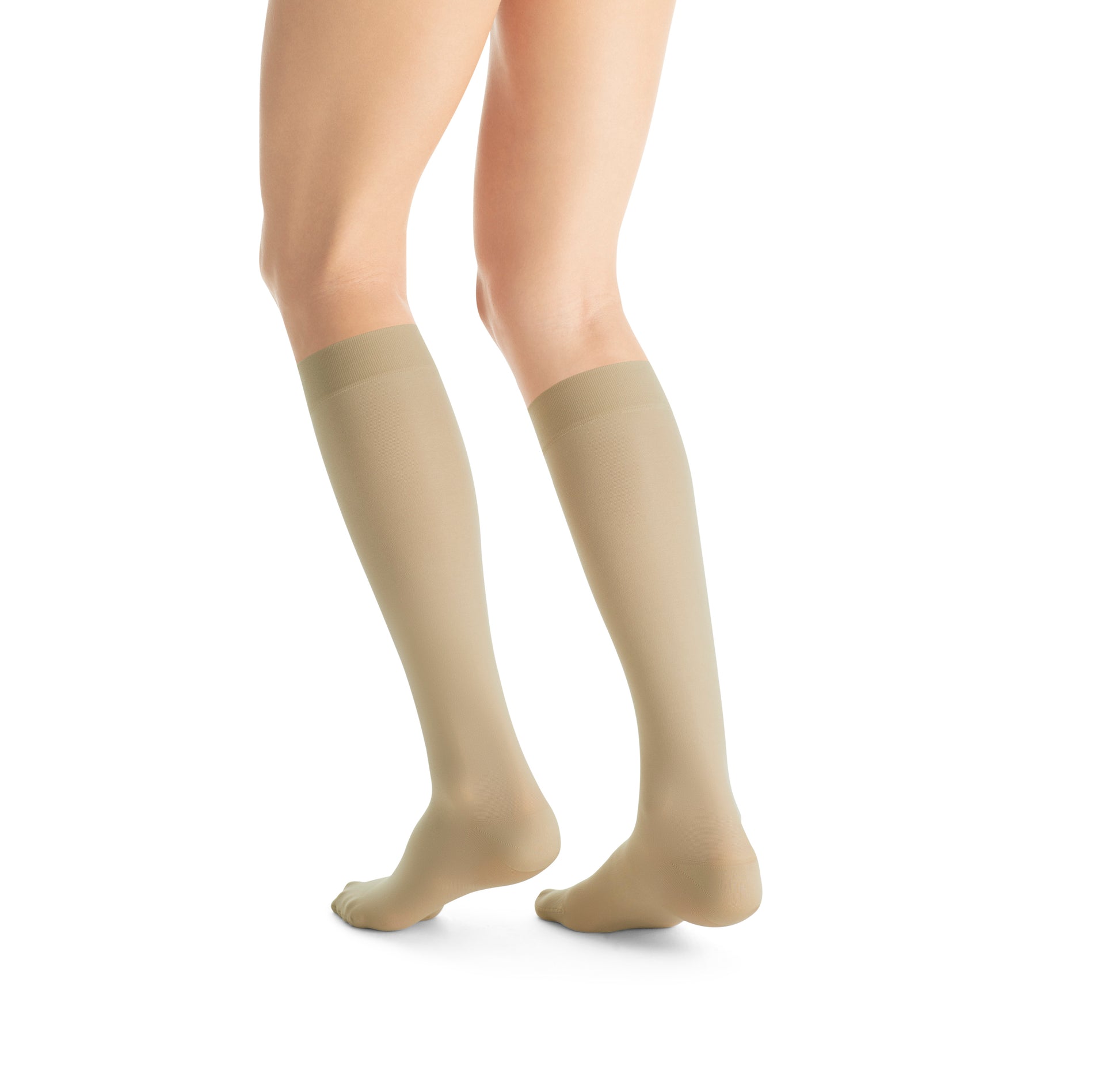 JOBST ULTRASHEER Knee High Class 2 Compression Closed Toe Color Natural