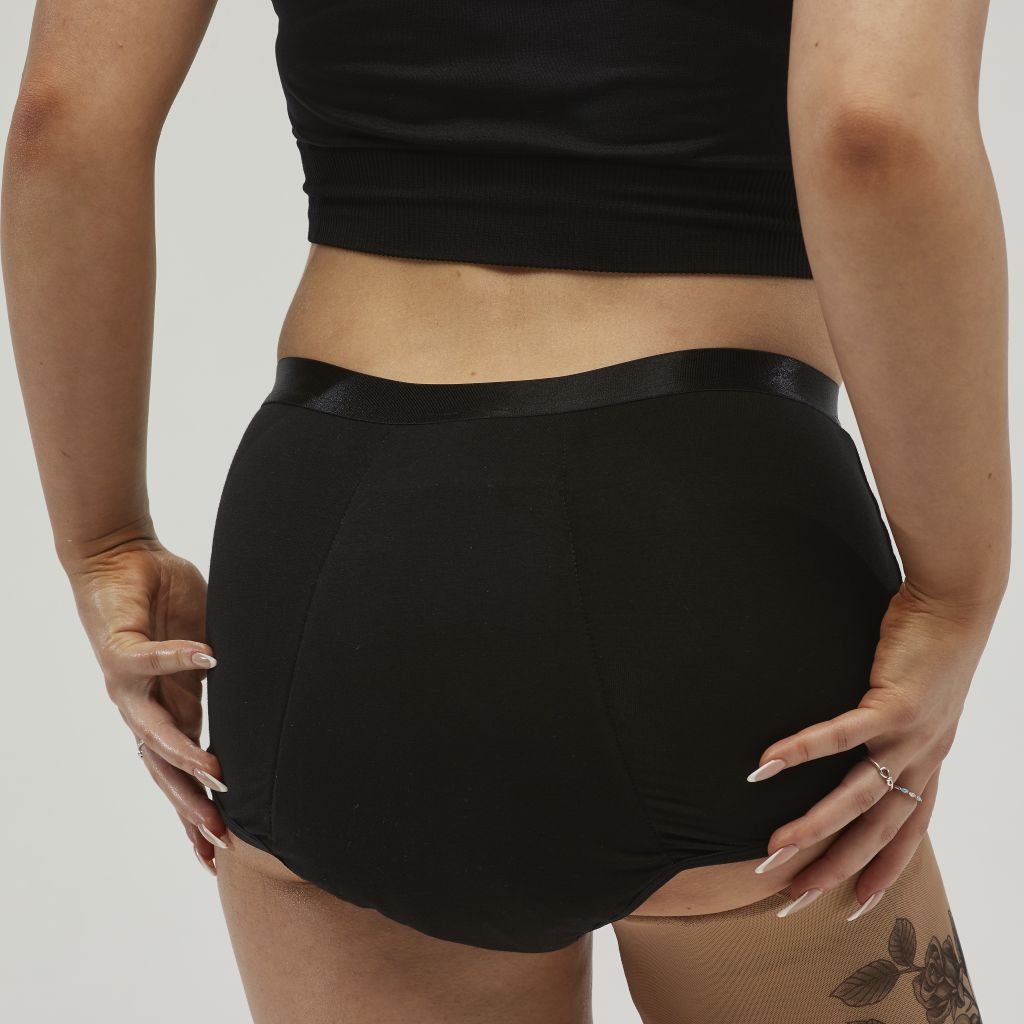 StayDry Women's Full Brief in black