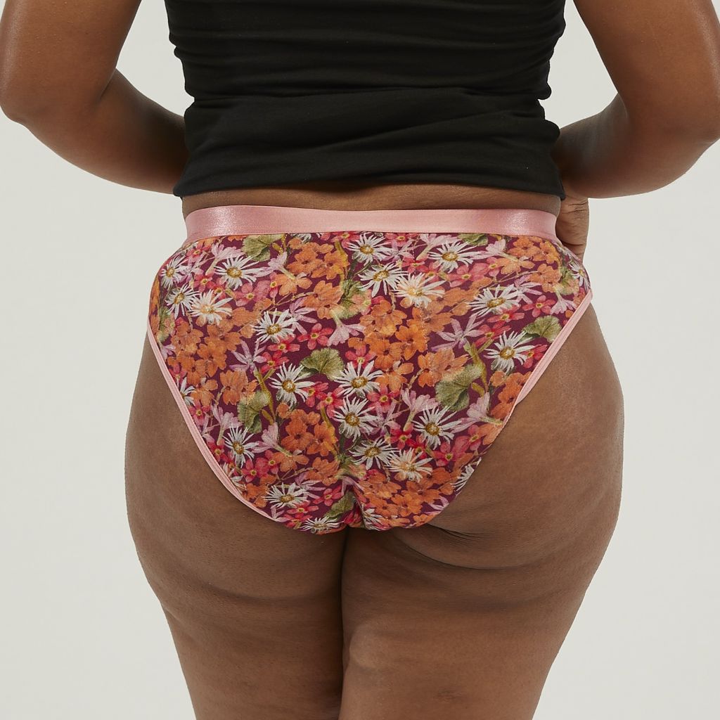 StayDry women's bikini hipster briefs in floral
