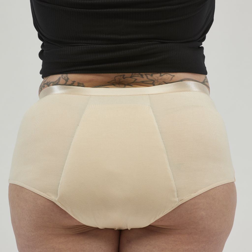 StayDry Women's Full Brief in Skin tone