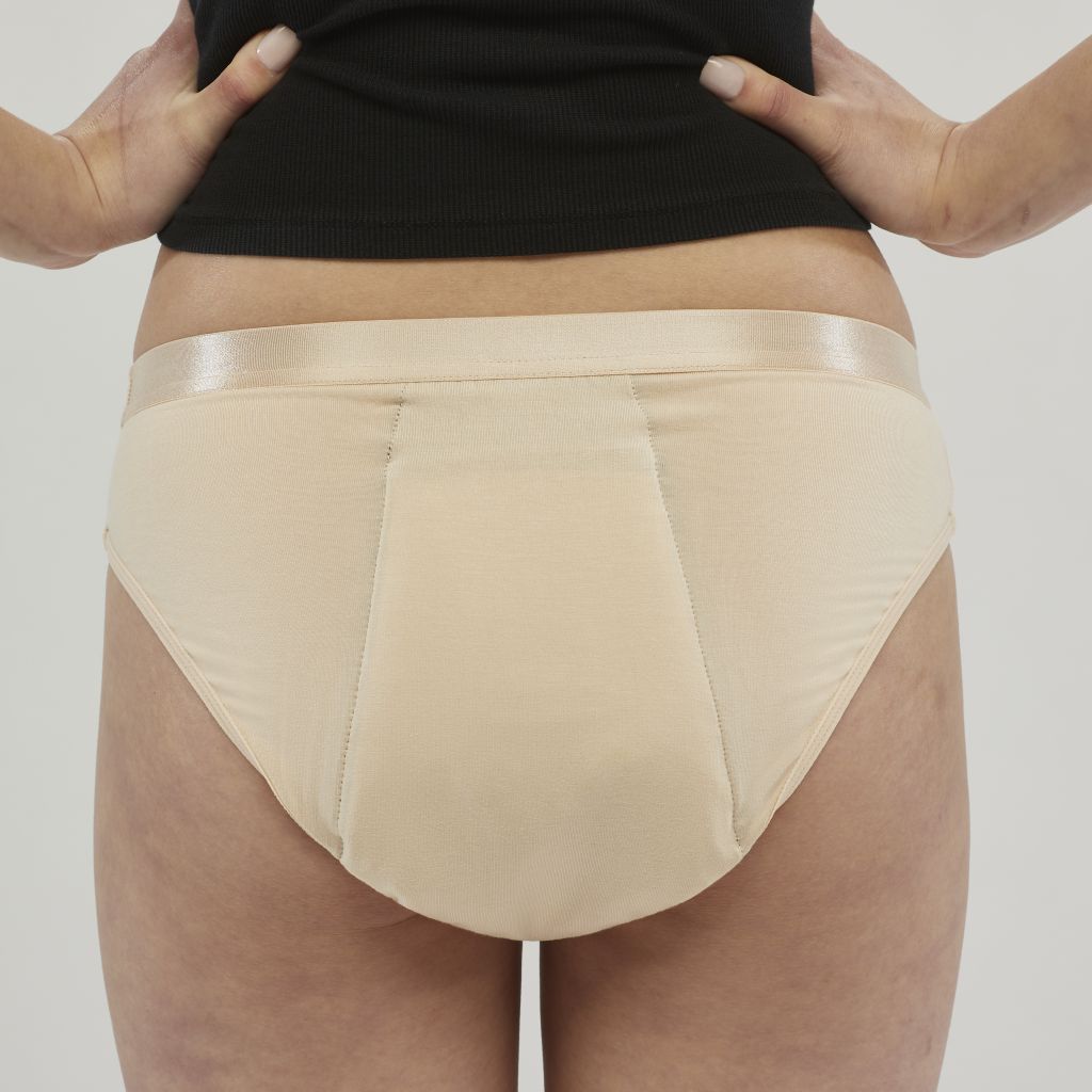 StayDry women's bikini hipster briefs in skin