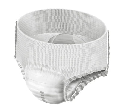 MoliCare Premium Mobile 6 Drop, pull-up incontinence pants with discreet, underwear-like design and high absorbency.