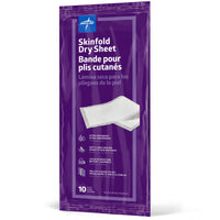 Medline Skinfold Dry Sheet (Pack of 10)
