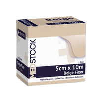 Medstock Fixer Fabric Adhesive Tape Beige