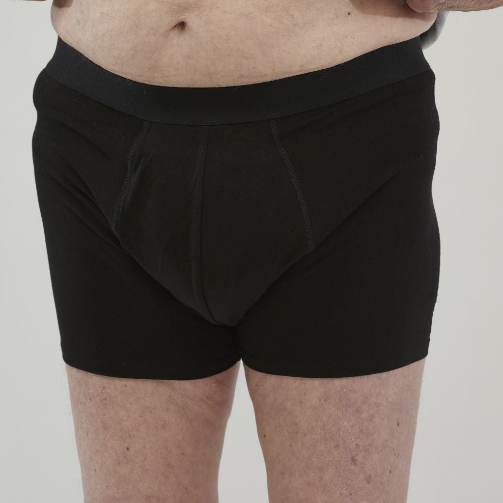 Mens Trunk Black Front