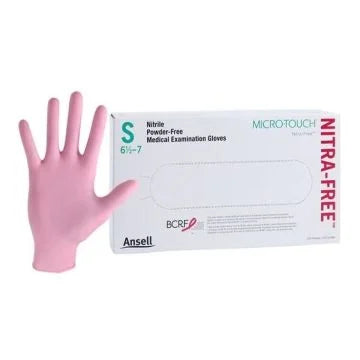 Micro-Touch Nitrafree Glove - Pink (Box of 100)