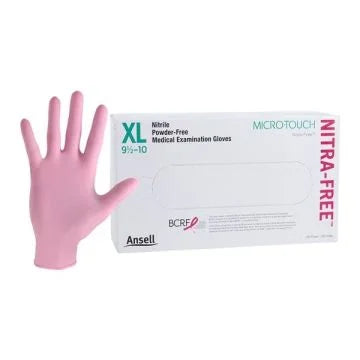 Micro-Touch Nitrafree Glove - Pink (Box of 100)