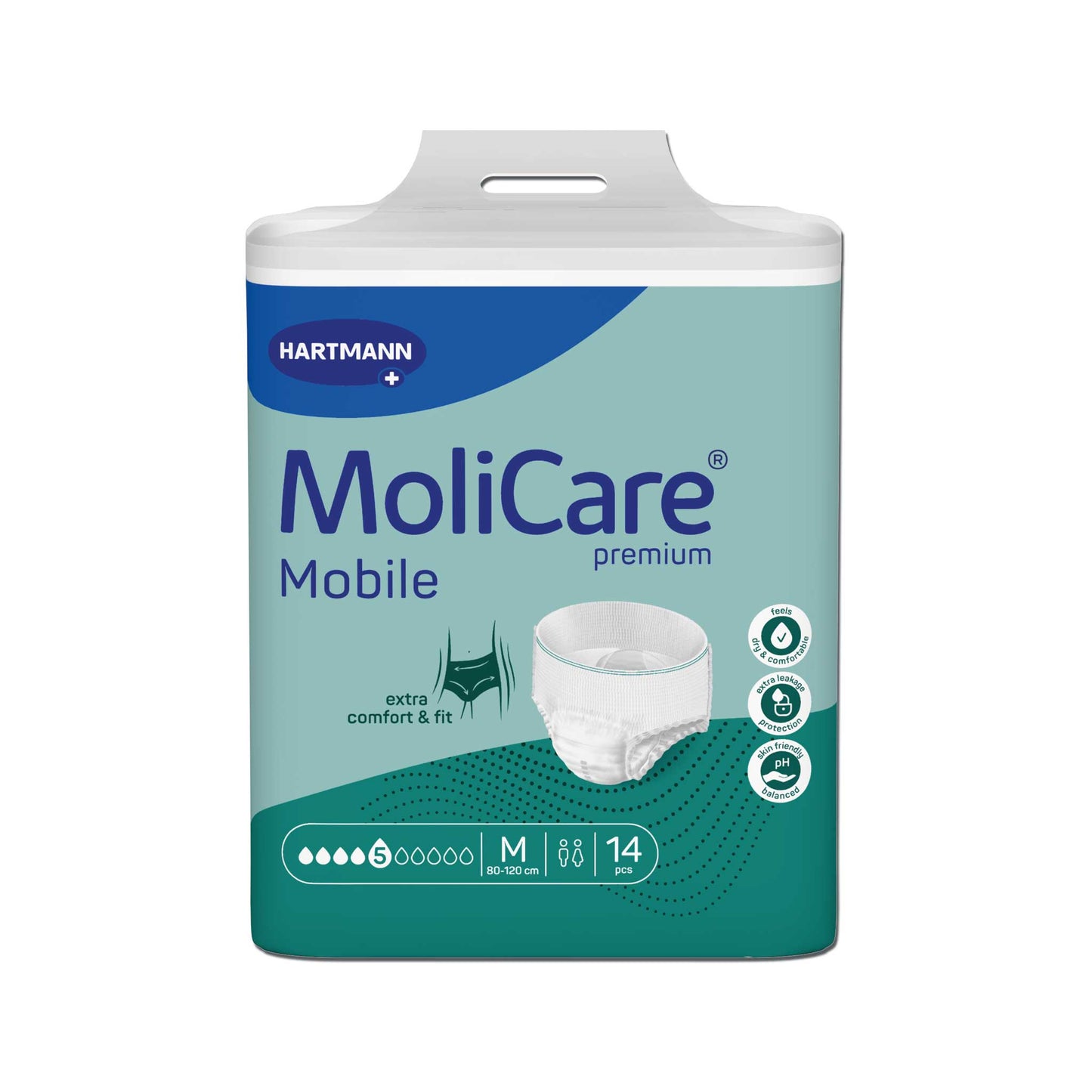 MoliCare Premium Mobile 5 Drop Adult Incontinence Pads