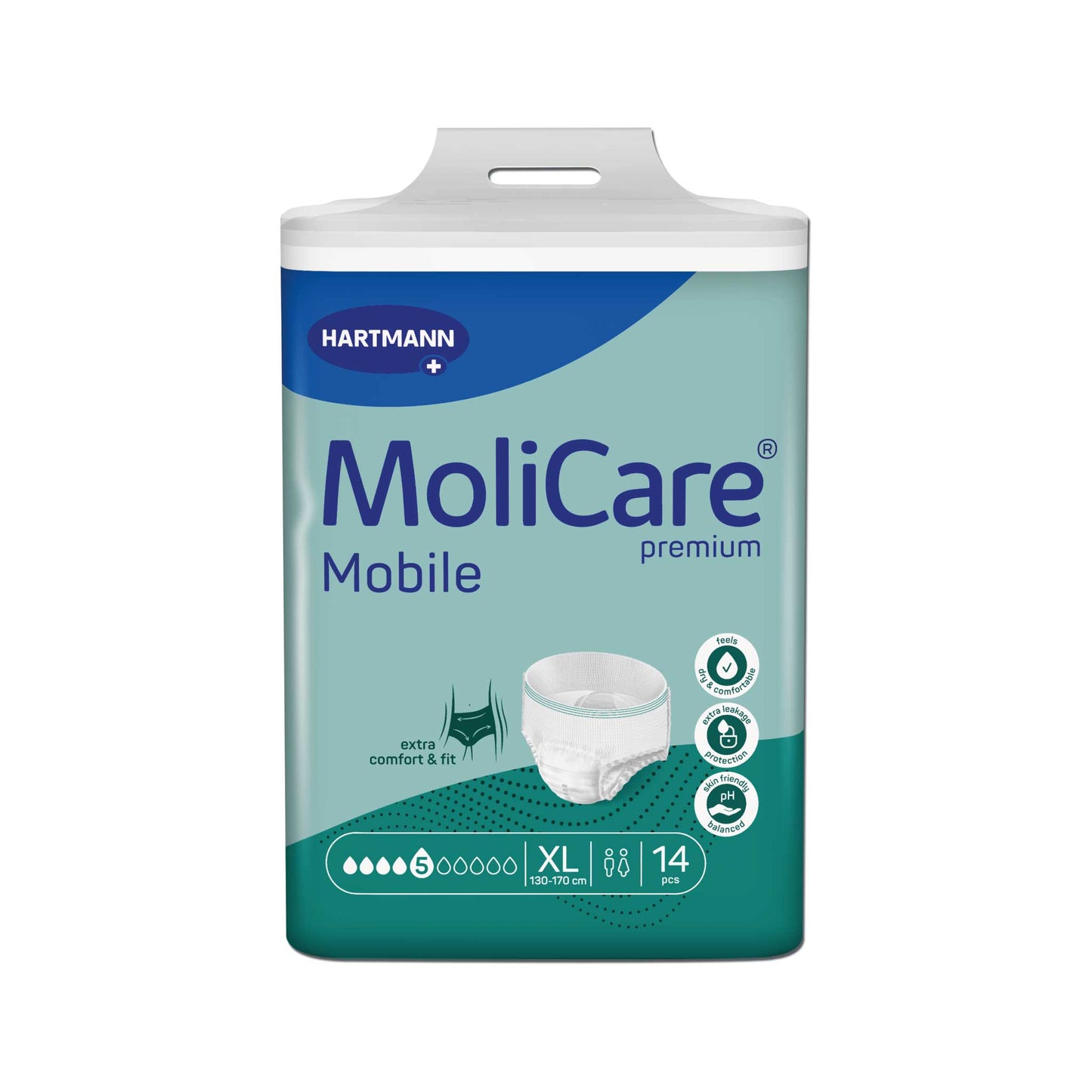 MoliCare Premium Mobile 5 Drop Adult Incontinence Pads
