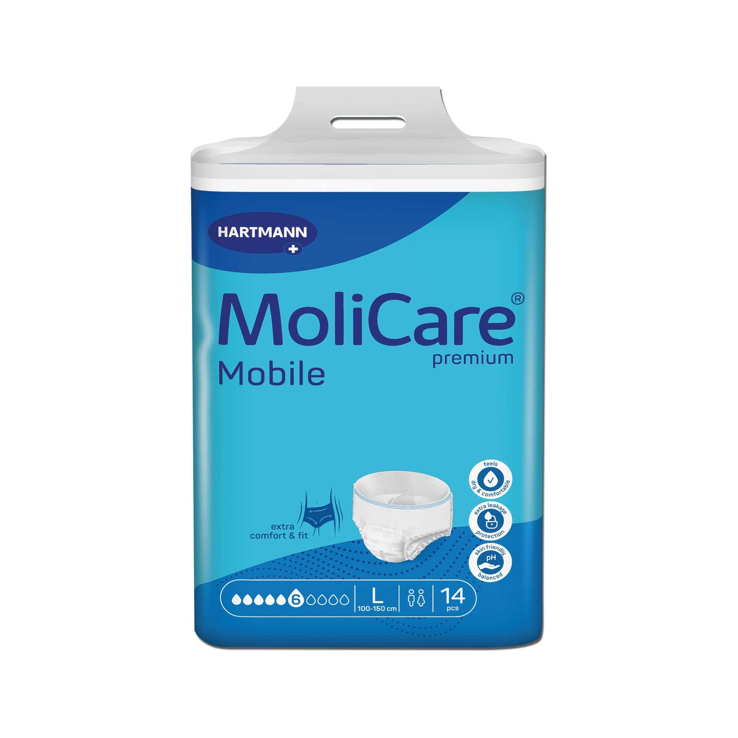 MoliCare Premium Mobile 6 Drop Adult Incontinence Pads