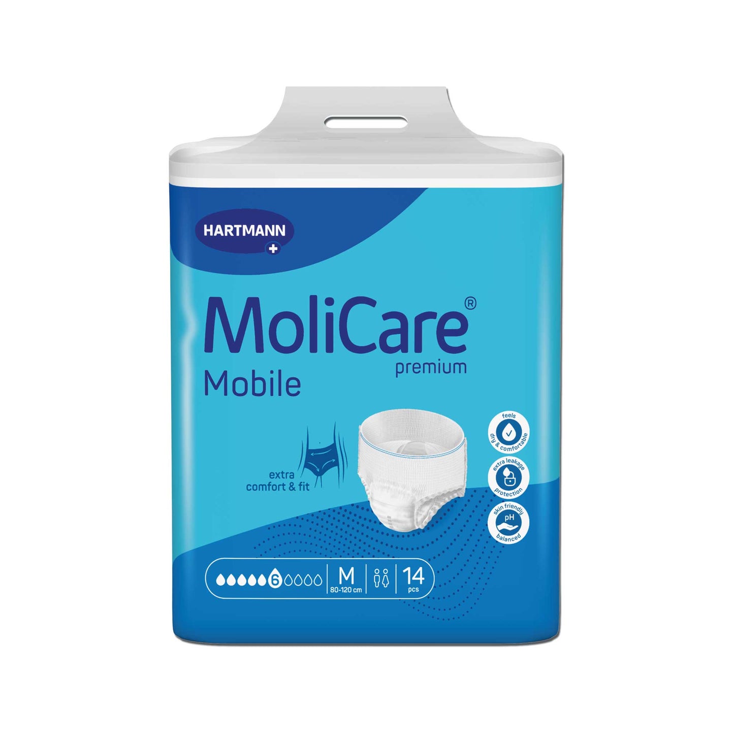 MoliCare Premium Mobile 6 Drop Adult Incontinence Pads