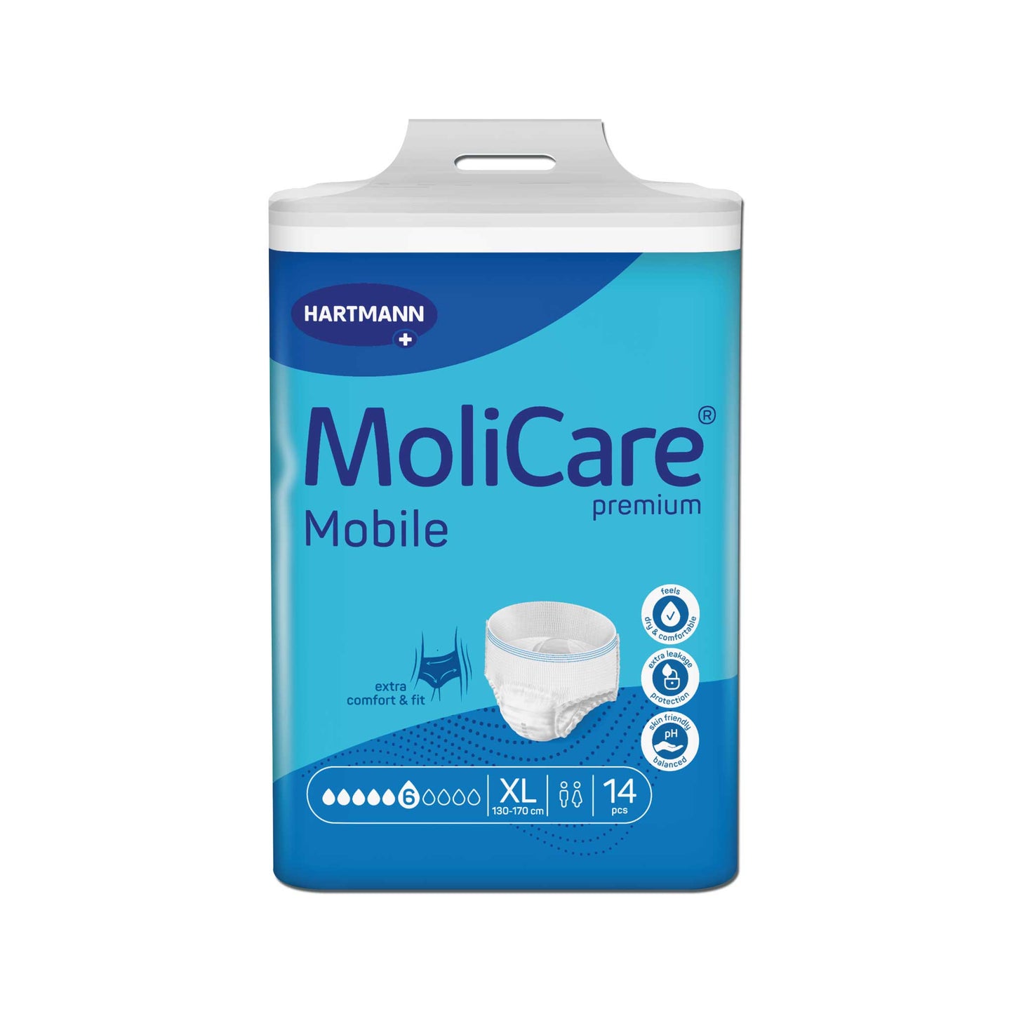 MoliCare Premium Mobile 6 Drop Adult Incontinence Pads