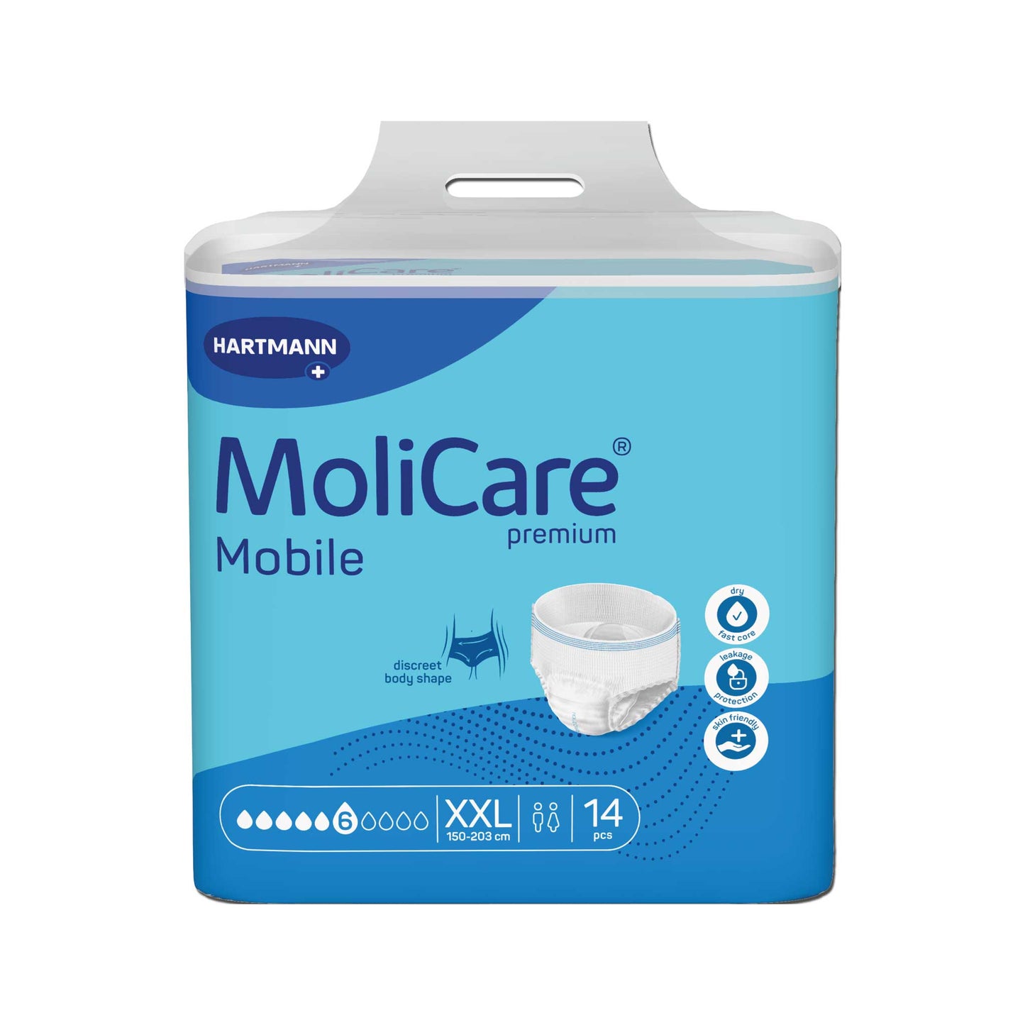 MoliCare Premium Mobile 6 Drop Adult Incontinence Pads
