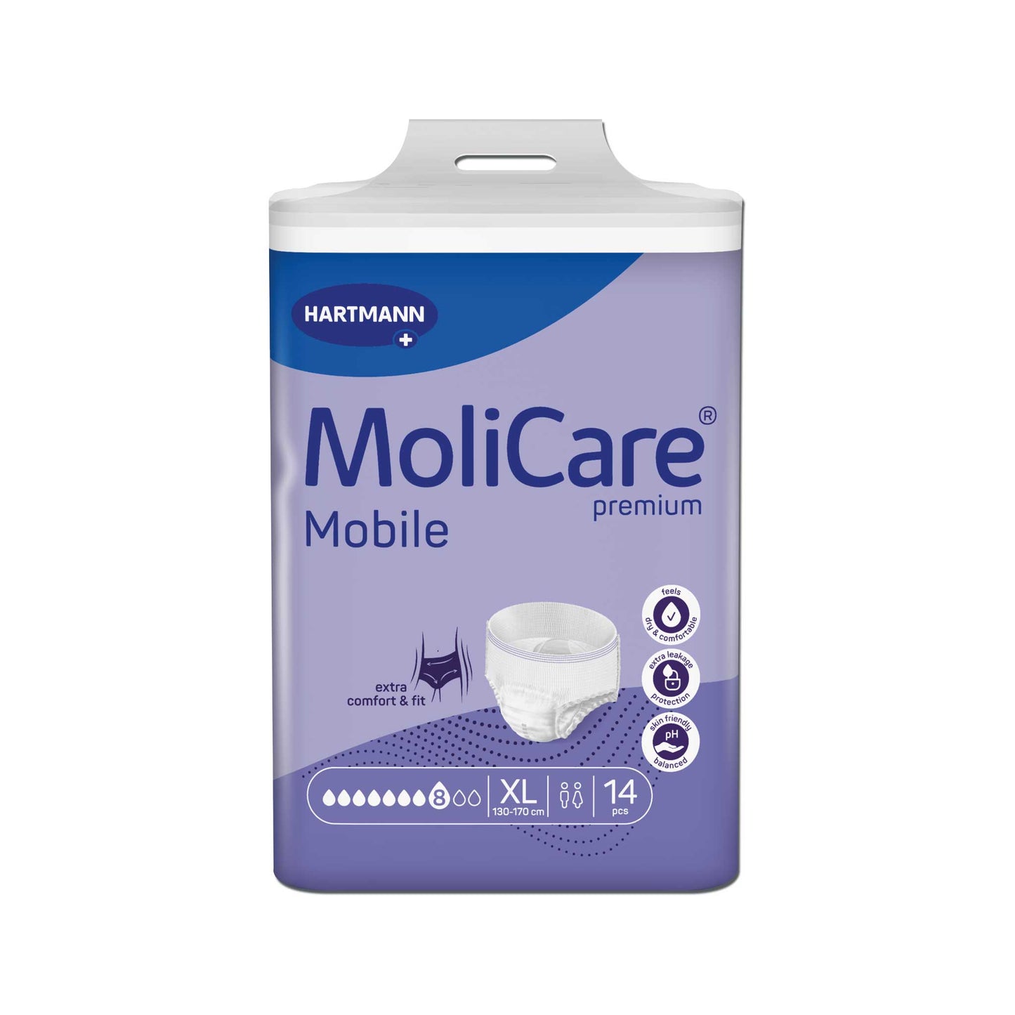 MoliCare Premium Mobile 8 Drop Adult Incontinence Pads