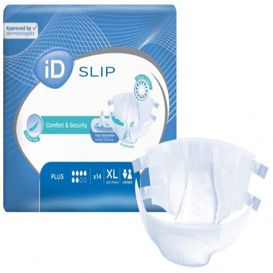 iD Slip Plus Size Small - 1800ml, 50-90cm (14pkt)