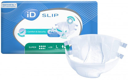 iD Slip Super  Medium - 3600ml, 80-125cm (28pkt)