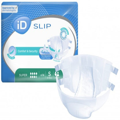 iD Slip Super Size Small - 2100ml, 50-90cm (14pkt)