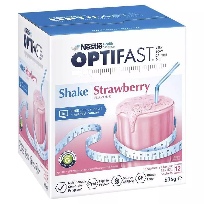 OPTIFAST VLCD® Milk Shake (12s)  Vanilla (53g x 12 Sachets)