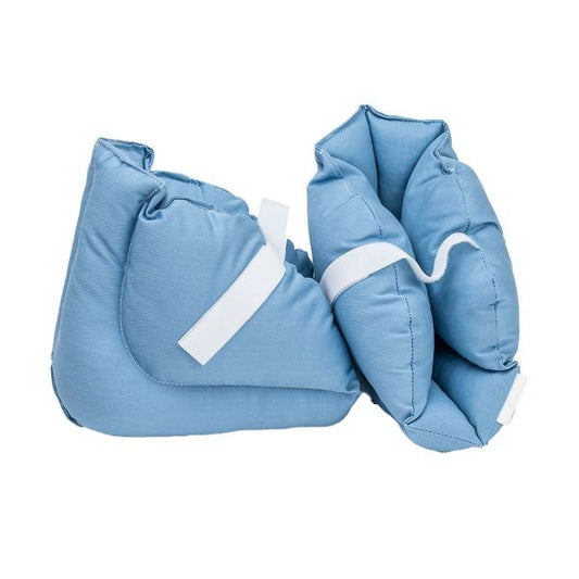 Closeup of Peak Heel and Elbow Protector Breathable Cotton Material