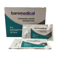 Baremedical Povidone-Iodine Swabsticks