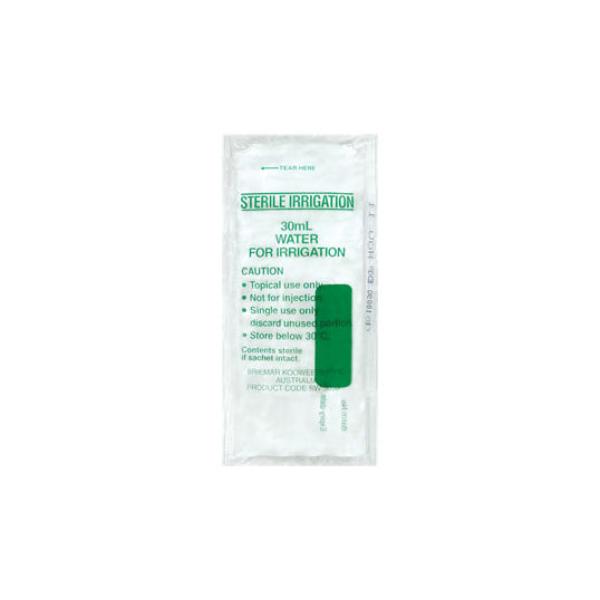 Sterile Water 30ml Sachets (75) Title Default Title