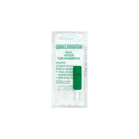 Sterile Water 30ml Sachets (75) Title Default Title
