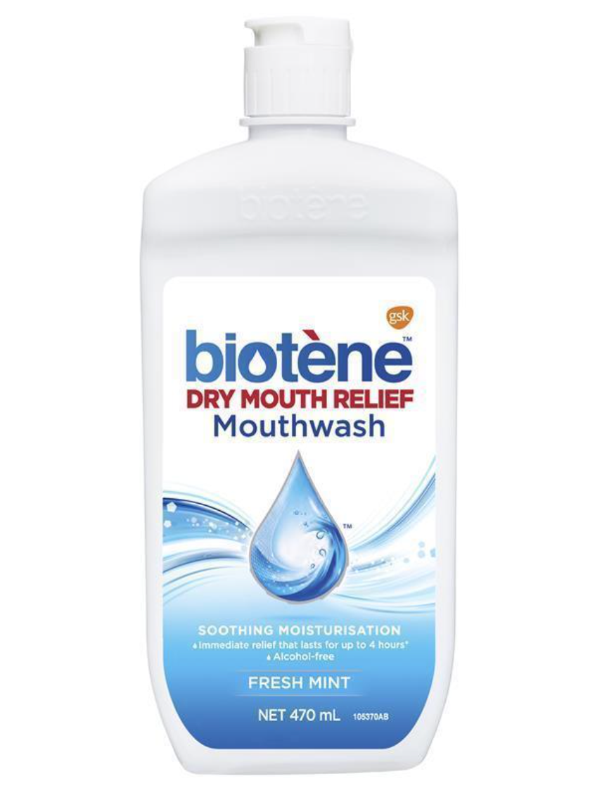 Biotene Dry Mouth Relief Mouthwash Fresh Mint 470ml