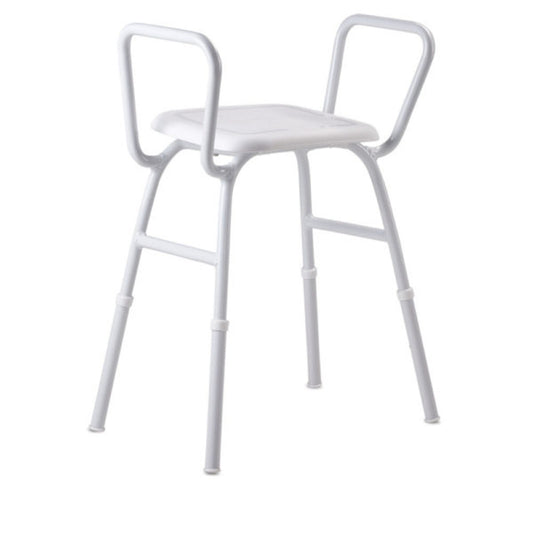 Shower-Stool-No-Arms-with-armrest-Trugrade