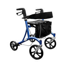 CareQuip Side Fold Seat Walker Blue