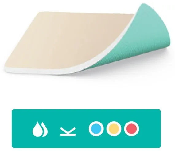 Sorbact® Foam Dressing  15cm x 15cm (6 in x 6 in) - Box/10