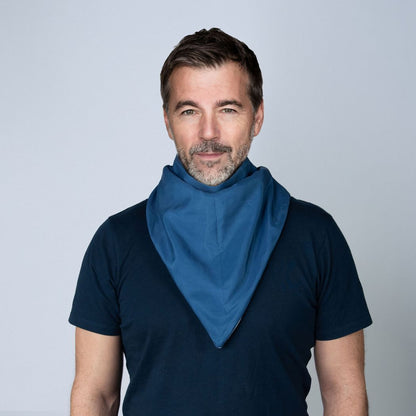 Staydry Bandana Navy on Model