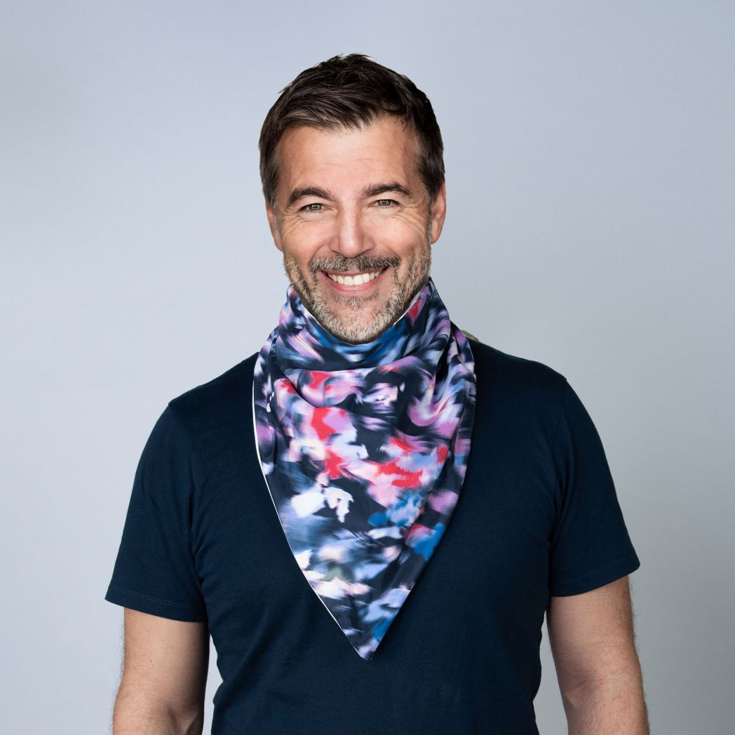 Staydry Bandana Pattern on Model