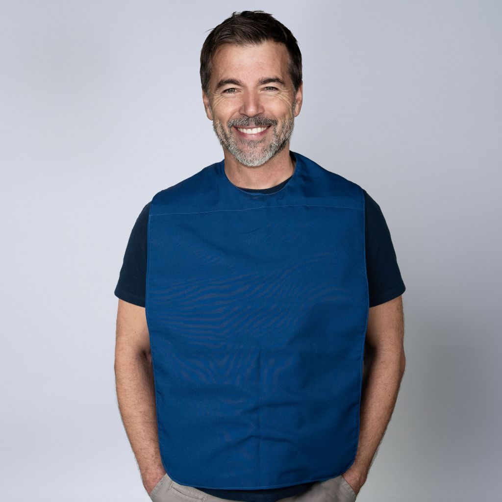 StayDry Clothing Protector, Navy on Model